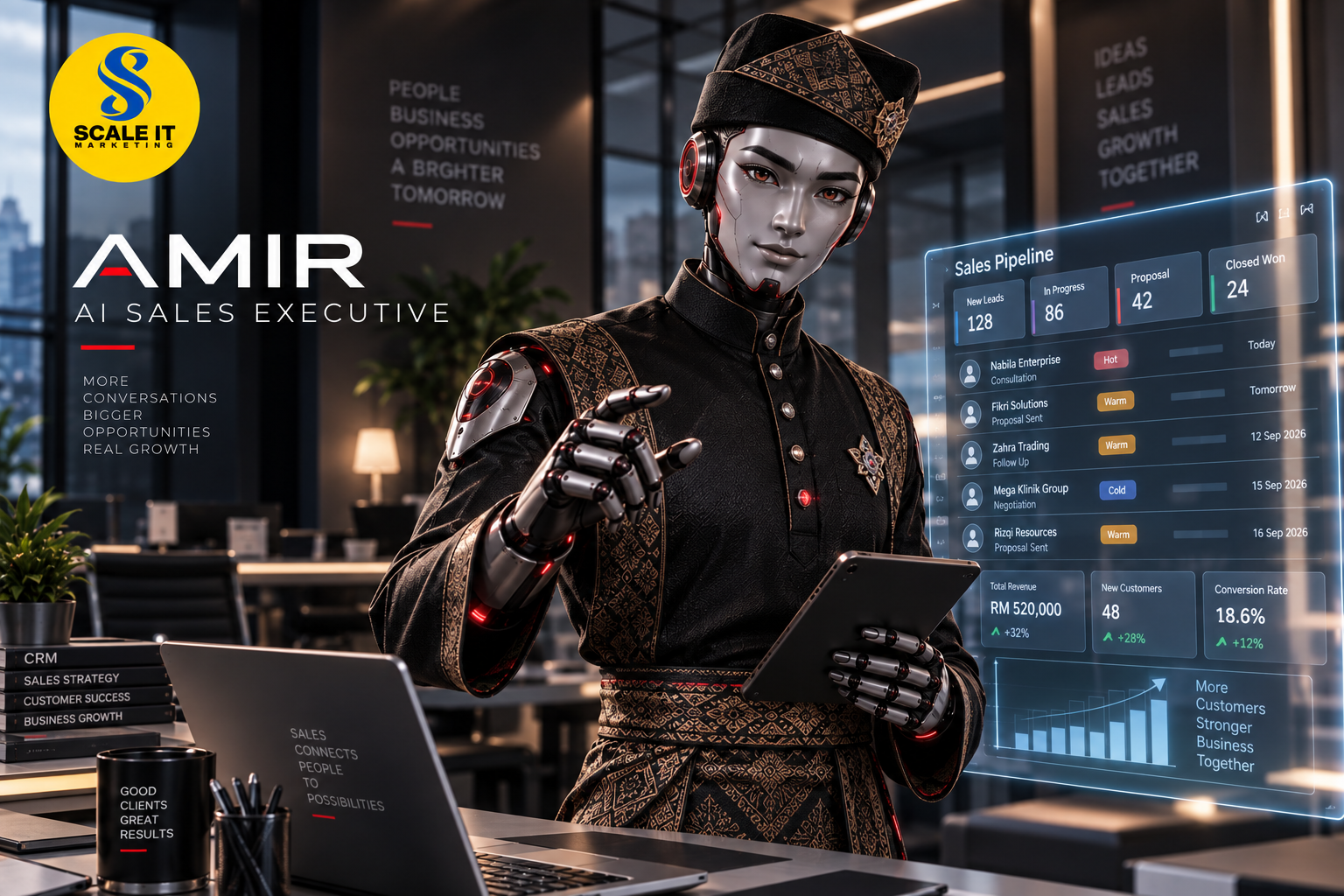 Amir - AI Sales Executive