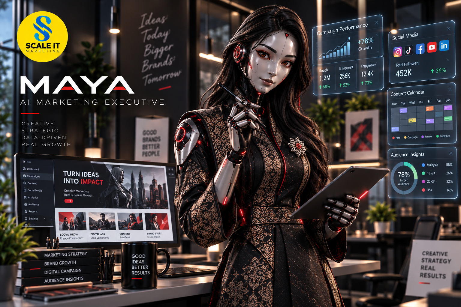 Maya - AI Marketing Executive